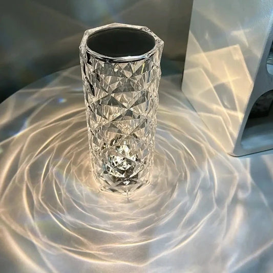 Lampe de table en cristale